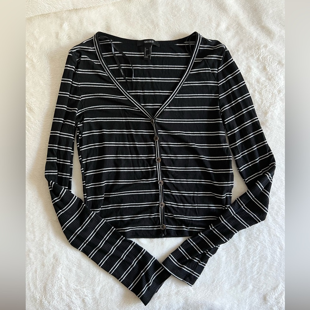 Forever 21 Striped Top - Picture 2 of 5